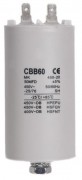 Конденсатор CBB60 50мкф (пластик), 450V (AV0831, CAP535UN)